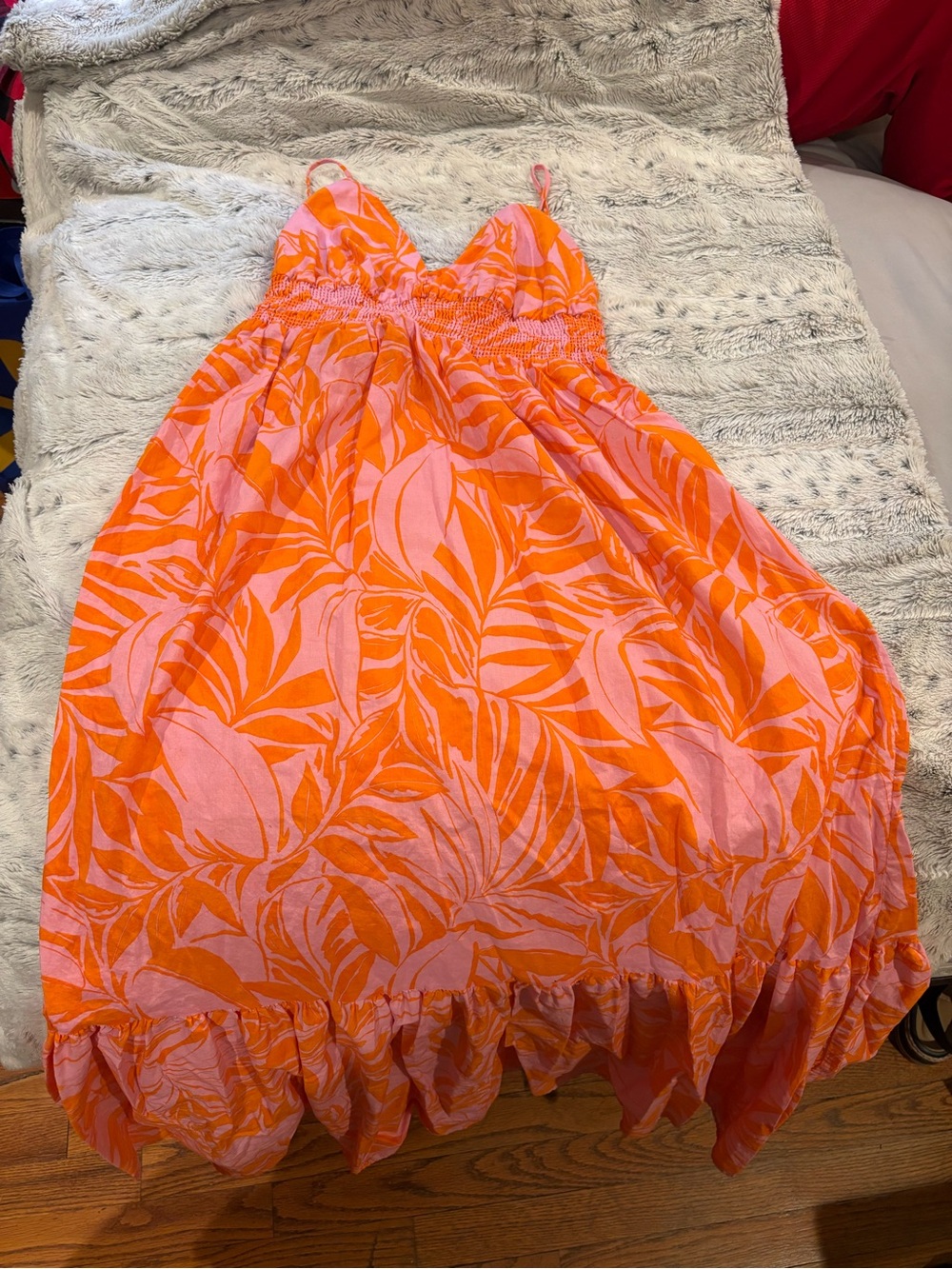 MNG- Tropical Print Sundress - Picture 2 of 3